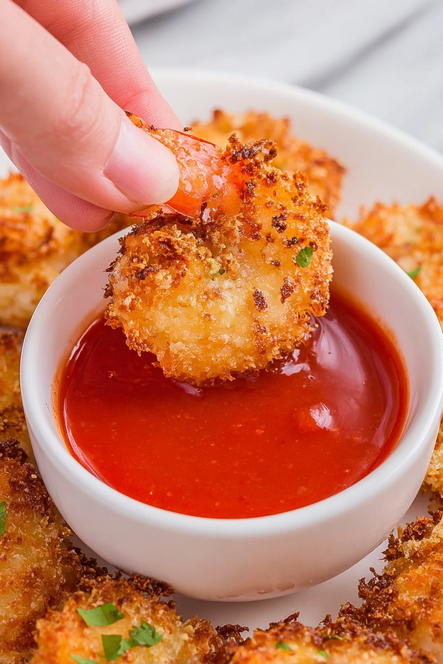 coconut shrimp - Serving Suggestion