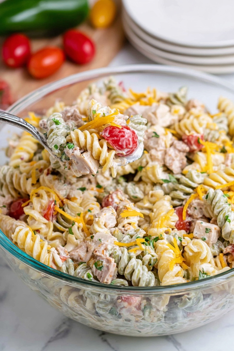 Chicken Bacon Ranch - Serving Suggestion