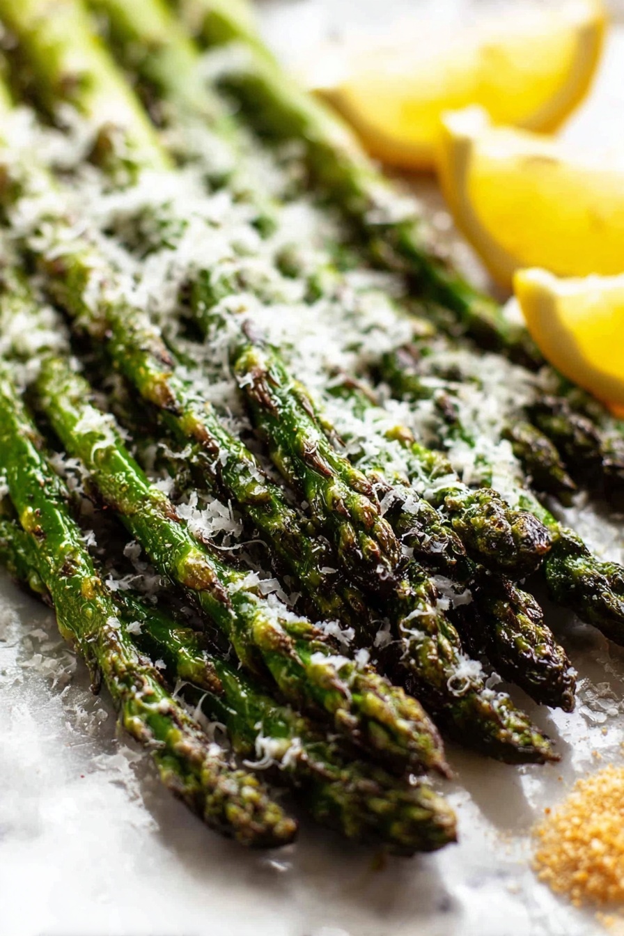 Roasted Asparagus - Serving Suggestion