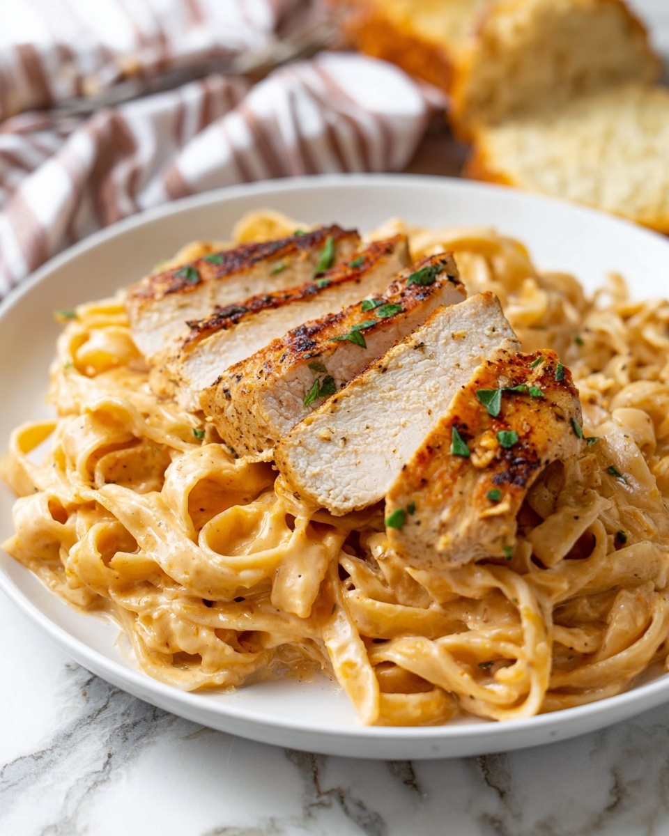 Creamy Cajun Chicken - Serving Suggestion
