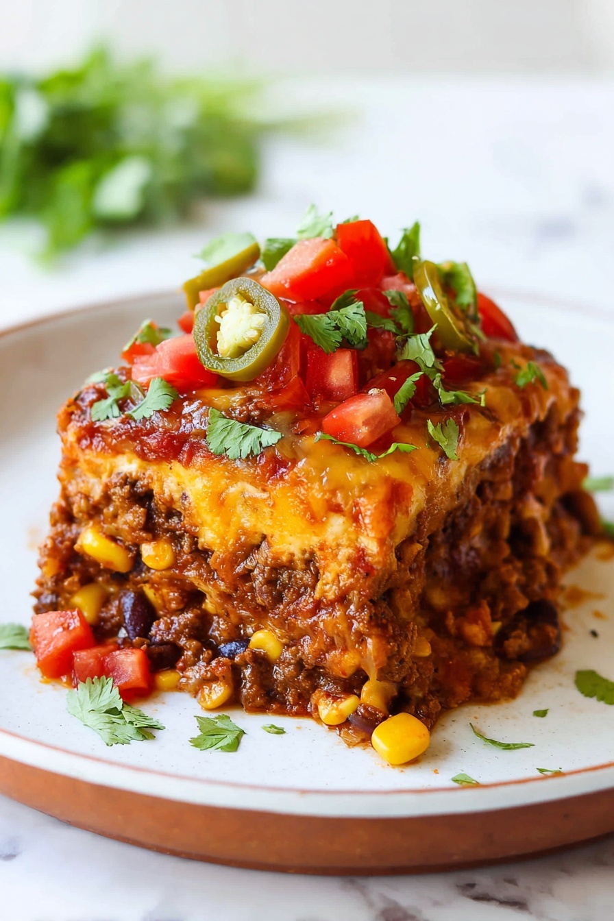 Ground Beef Enchiladas - Serving Suggestion
