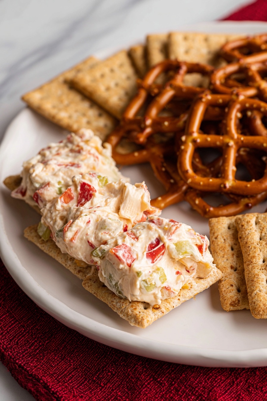 Texas Christmas Dip - Serving Suggestion