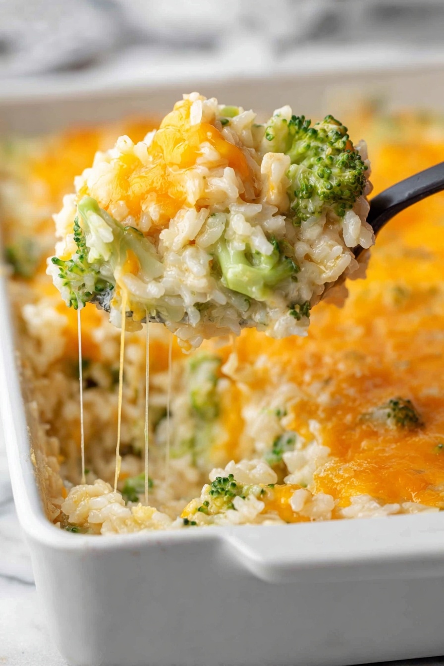 Creamy Broccoli Cheese - Serving Suggestion