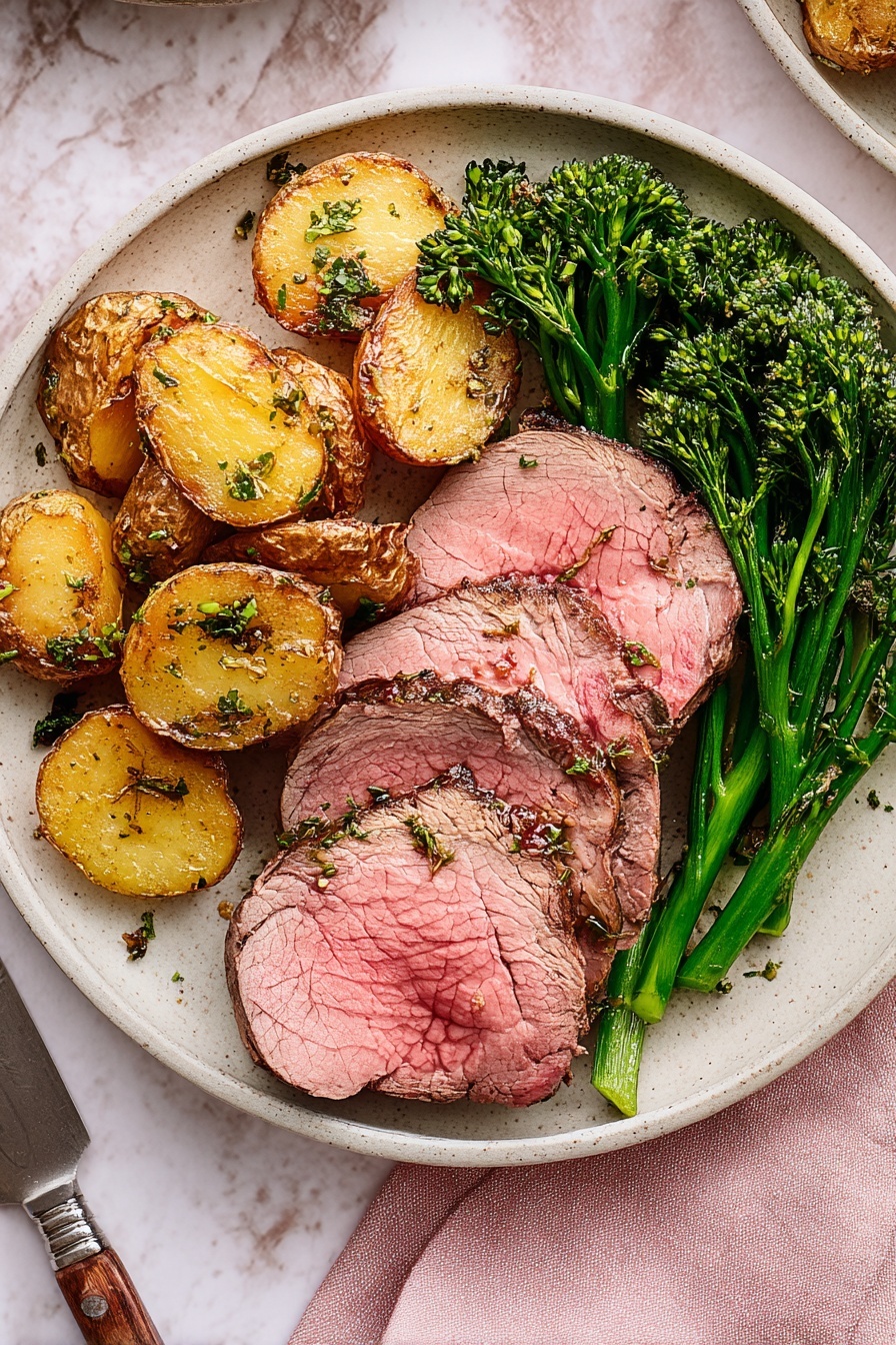 herb beef tenderloin - Serving Suggestion