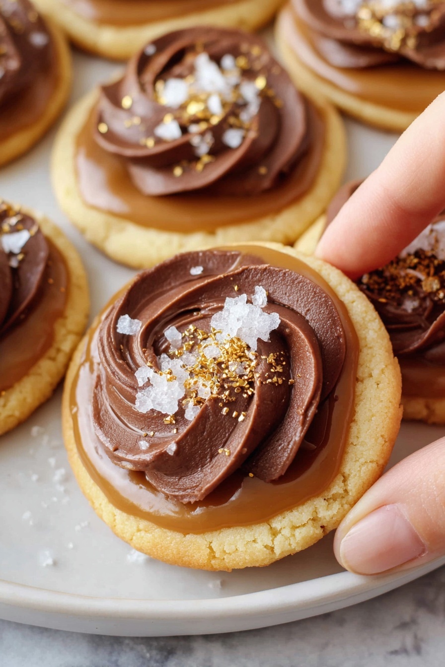 Millionaire Cookies - Serving Suggestion