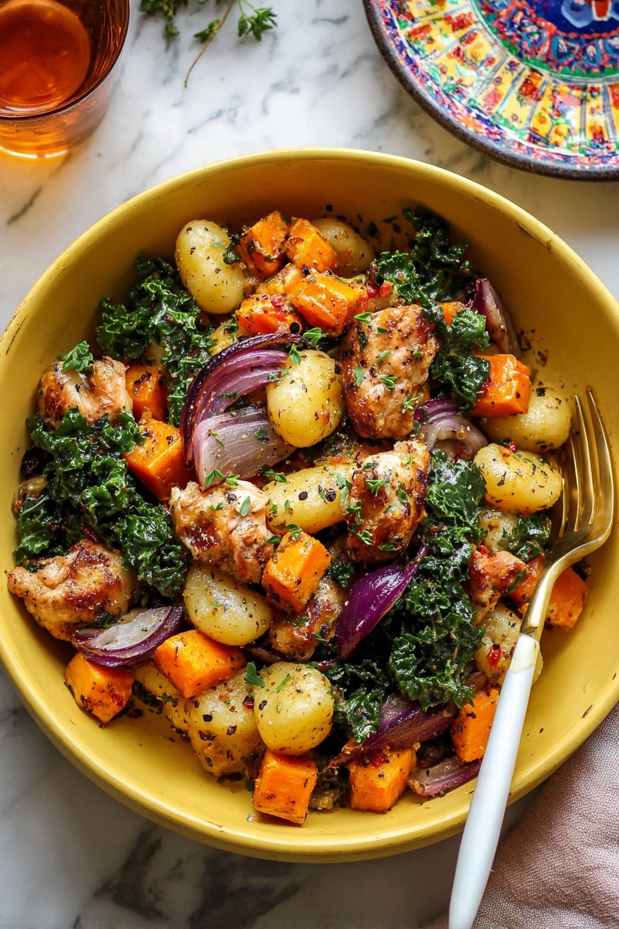 sheet pan gnocchi - Serving Suggestion