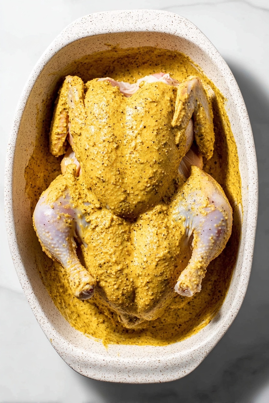 A white plate holds five slices of grilled chicken with a golden-brown, slightly charred skin on top and juicy white meat inside. To the right of the slices is a grilled lemon half with caramelized grill marks, showing a mix of bright yellow and dark brown colors. Small sprigs of green herbs are placed near the lemon for garnish. A silver fork rests on the edge of the plate, with a woman's hand softly holding the fork’s handle from the top left corner. The plate is set on a white marbled surface, and soft natural light highlights the textures and colors well. photo taken with an iphone --ar 2:3 --v 7